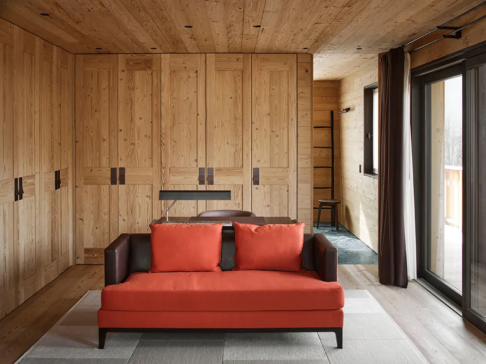 Ciepła elegancja w designie mieszkania w Włoskich Alpach - Gallery image 7