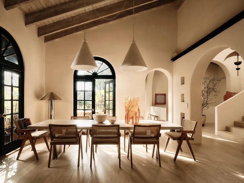 Warmes Interieur, inspiriert von mexikanischen Resorts: Haus in Los Angeles - Gallery image 4