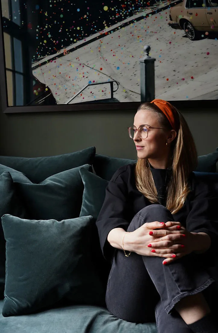 Skandynawski интерьер w bardzo odważnych kolorach w Oslo - Gallery image 16