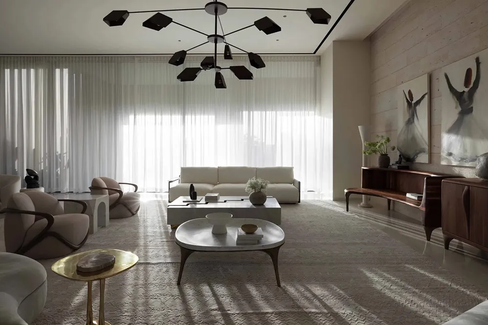 Стильний дизайн як відображення пустельної природи: вілла в Дубаї - Gallery image 20