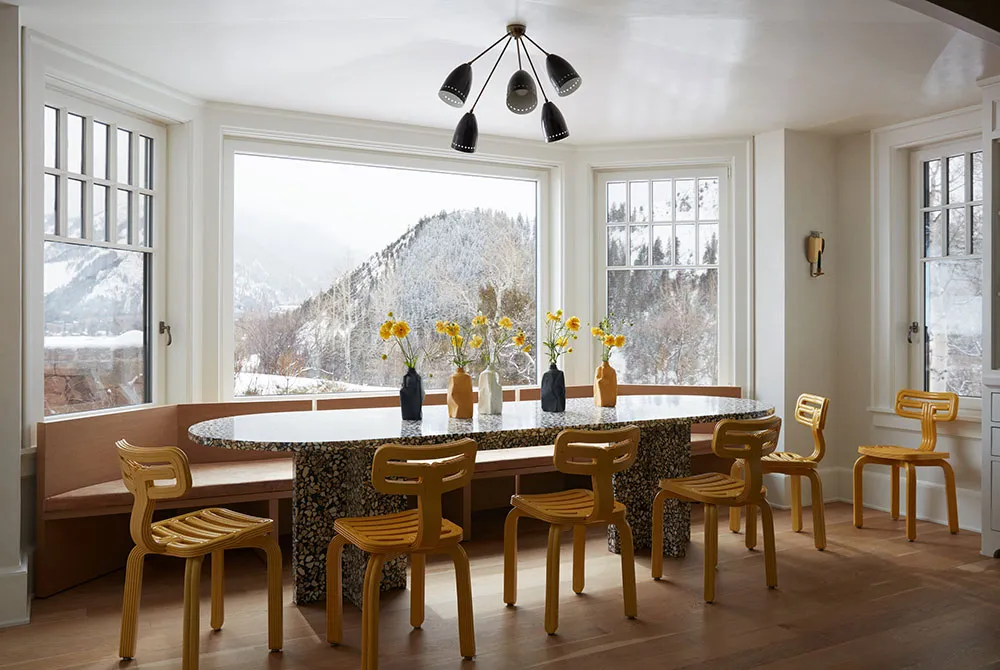 Design moderne et lumineux pour une maison de montagne familiale à Aspen - Gallery image 5