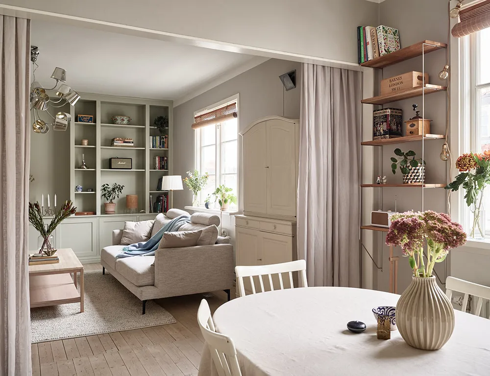 Приятная скандинавская квартира в оливковых тонах (66 кв. м) - Gallery image 6