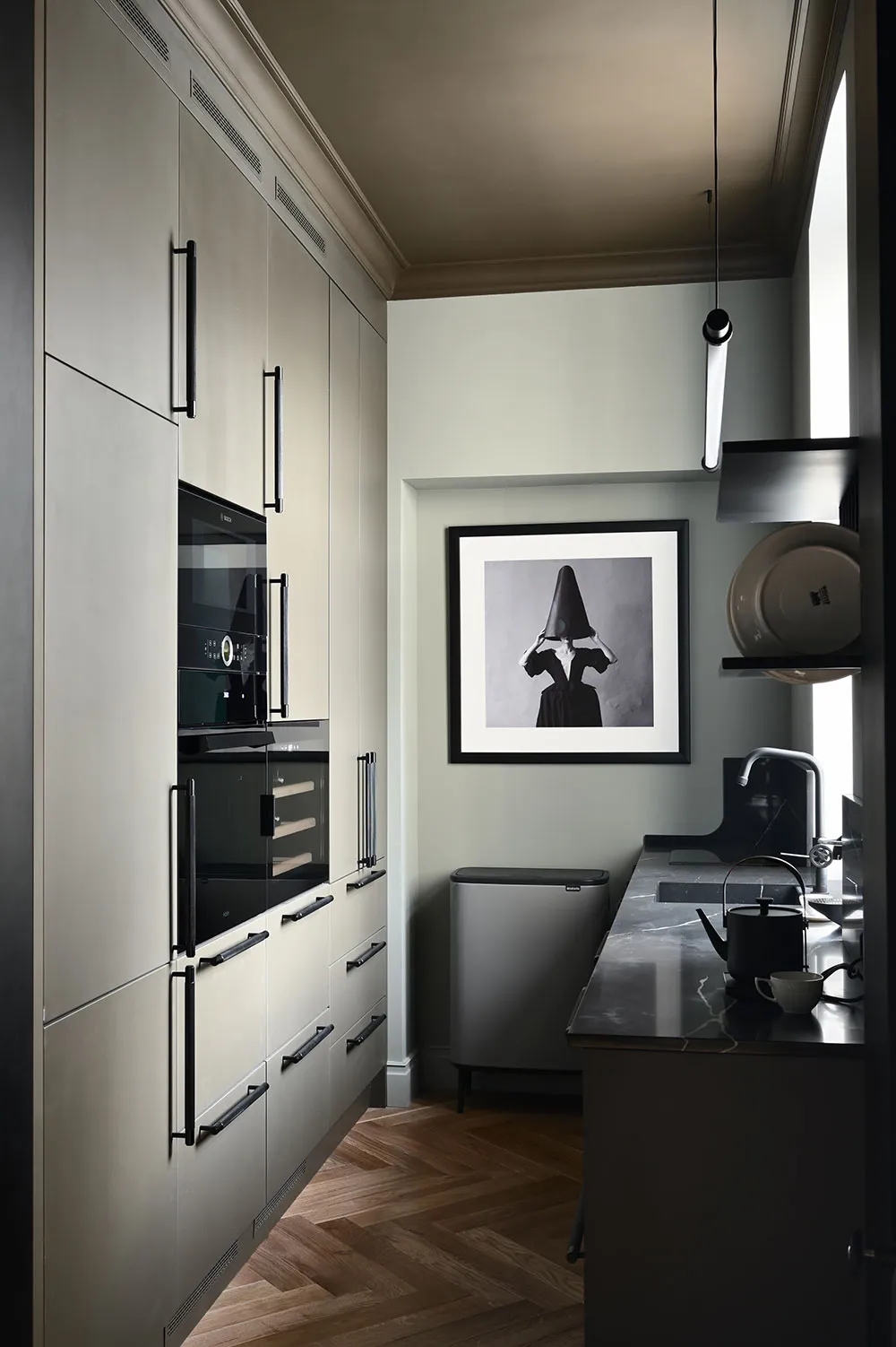 Estilo de interiores con persianas en Kiev según el proyecto de Olga Rusakova (70 m²) - Gallery image 6