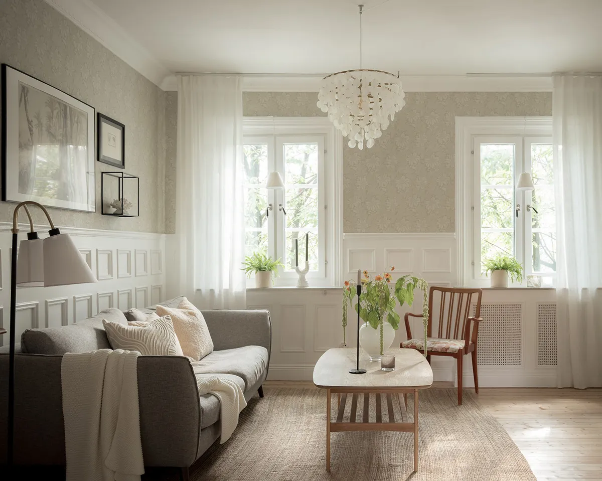 Очаровательная шведская квартира с нотками кантри (74 кв. м) - Gallery image 2