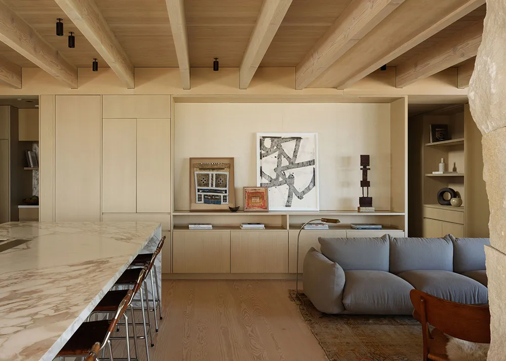 Warm modernes Interior am Ozeanufer in Kalifornien - Gallery image 7