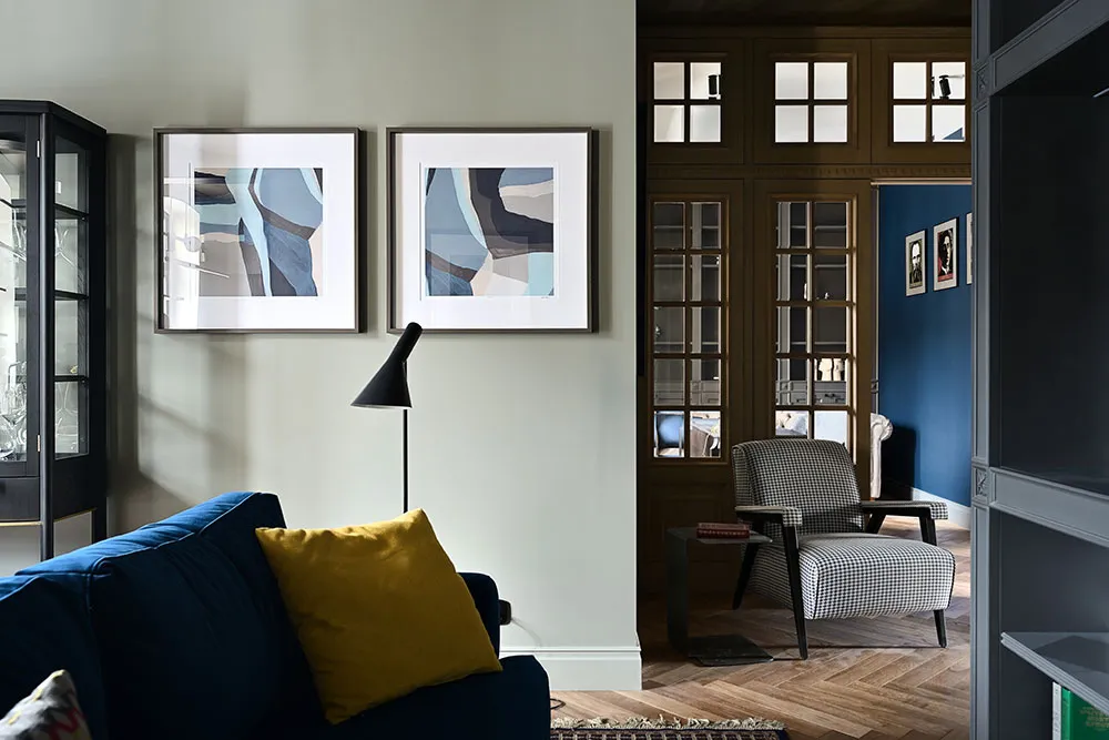 Estilo de interiores con persianas en Kiev según el proyecto de Olga Rusakova (70 m²) - Gallery image 3