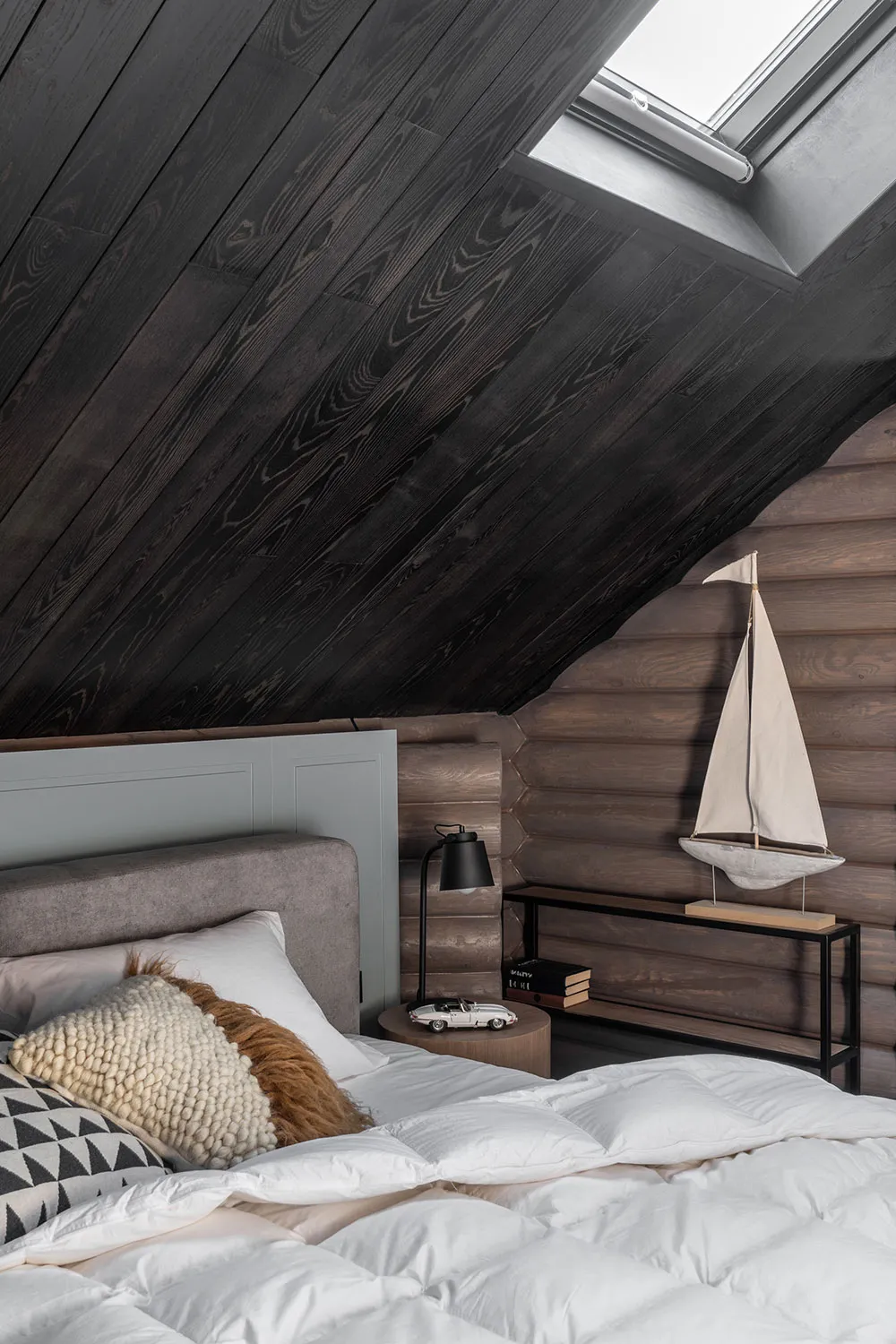 Modernes touches dans le design d'une maison en bois près de Kiev - Gallery image 14