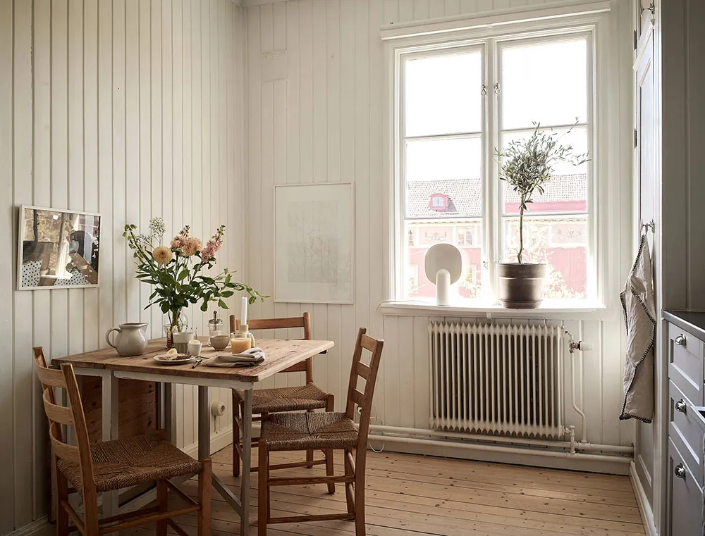 Уютный интерьер с обилием текстиля в Швеции (60 кв. м) - Gallery image 8
