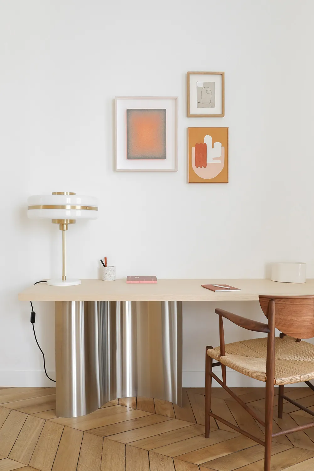 Apartamento parisino con espacio inusual y decoración moderna suave - Gallery image 11