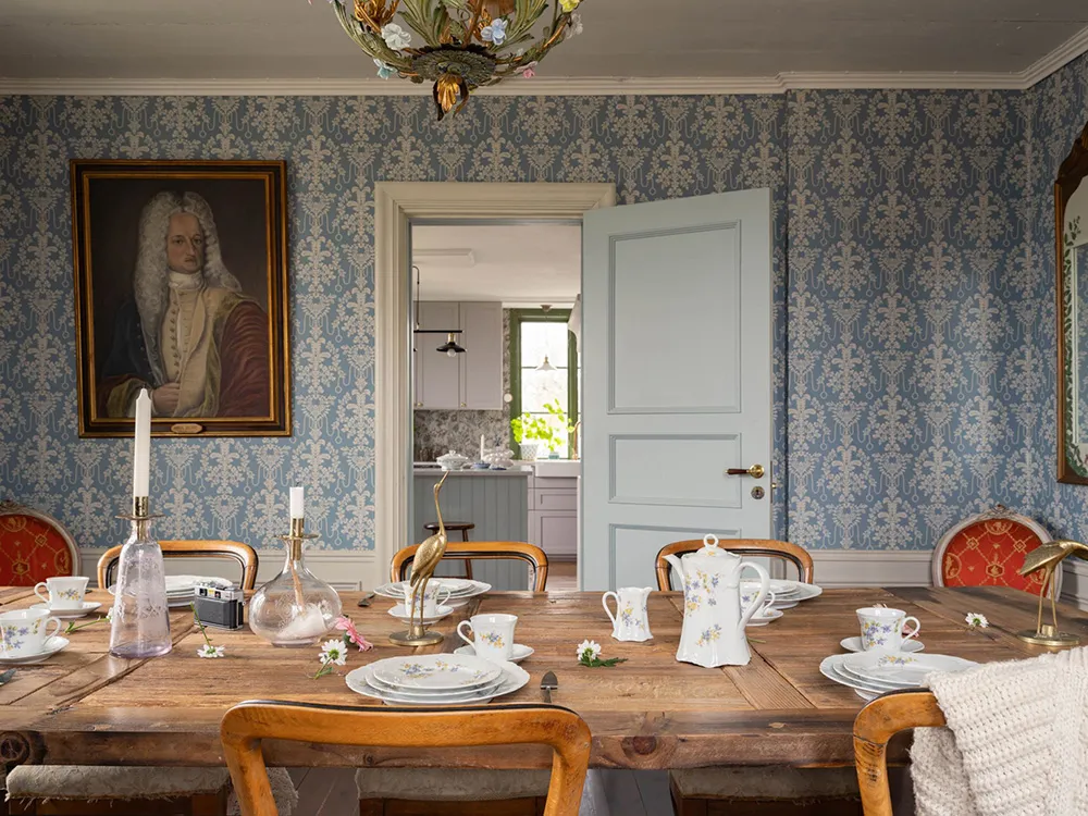 Traditionelle schwedische Villa mit herrlichen und eleganten Interieurs - Gallery image 14