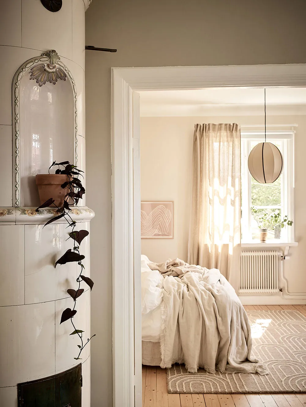 Уютный интерьер с обилием текстиля в Швеции (60 кв. м) - Gallery image 11