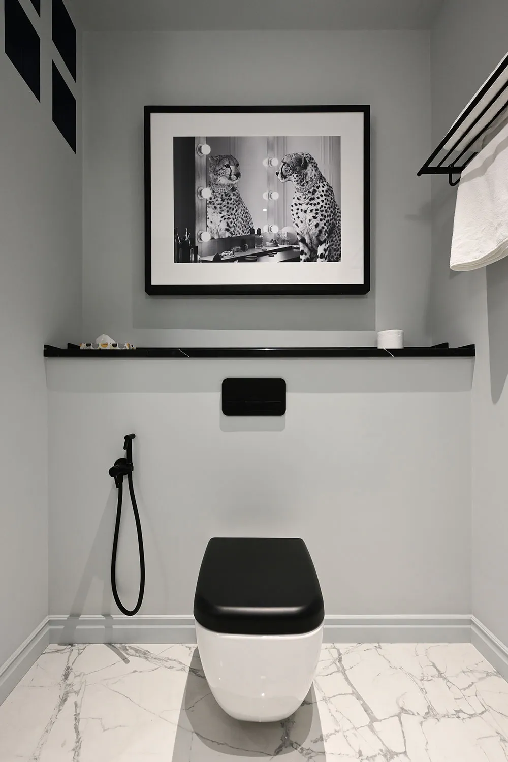 Estilo de interiores con persianas en Kiev según el proyecto de Olga Rusakova (70 m²) - Gallery image 15