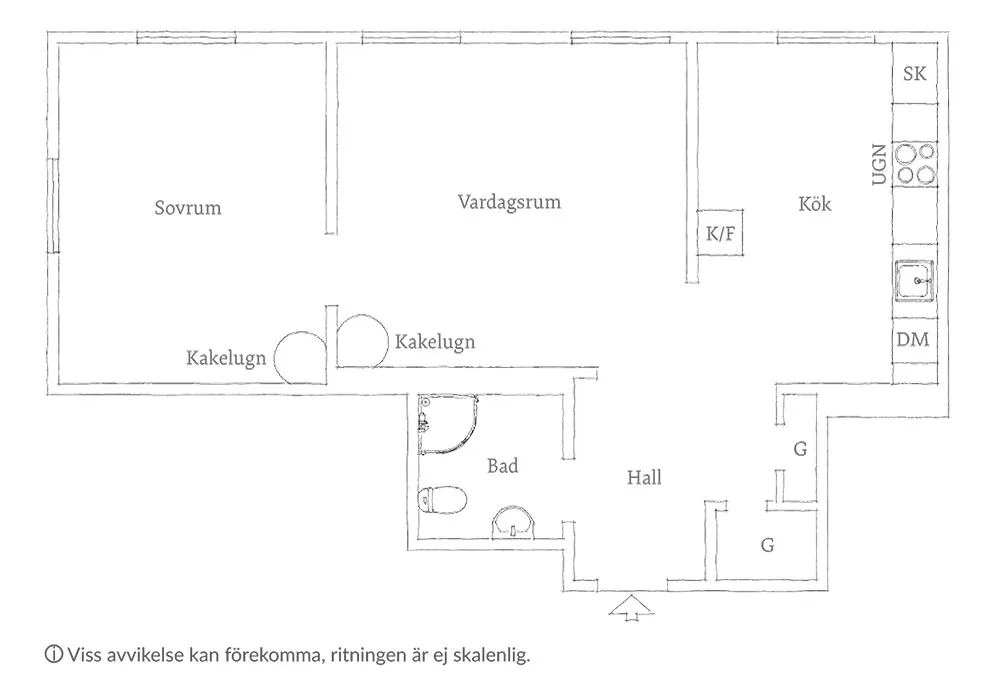 Уютный интерьер с обилием текстиля в Швеции (60 кв. м) - Gallery image 24