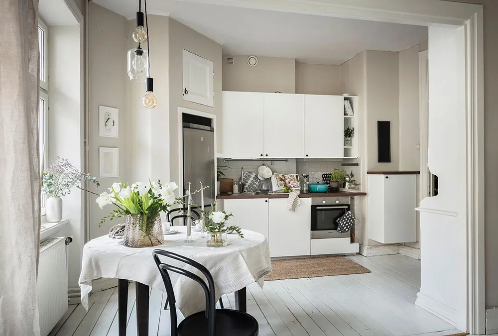 Маленькая шведская квартира с очаровательной спальней (53 кв. м) - Gallery image 15