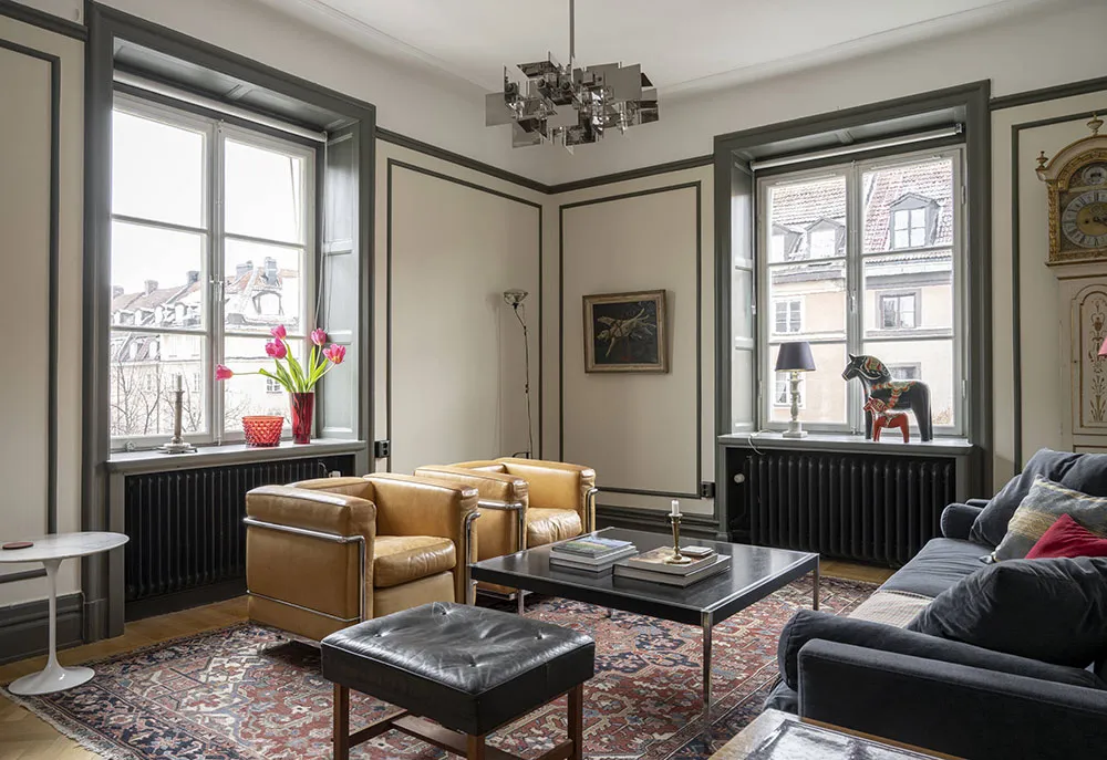 Appartement mit Kontrasten in Stockholm (85 qm) - Gallery image 8