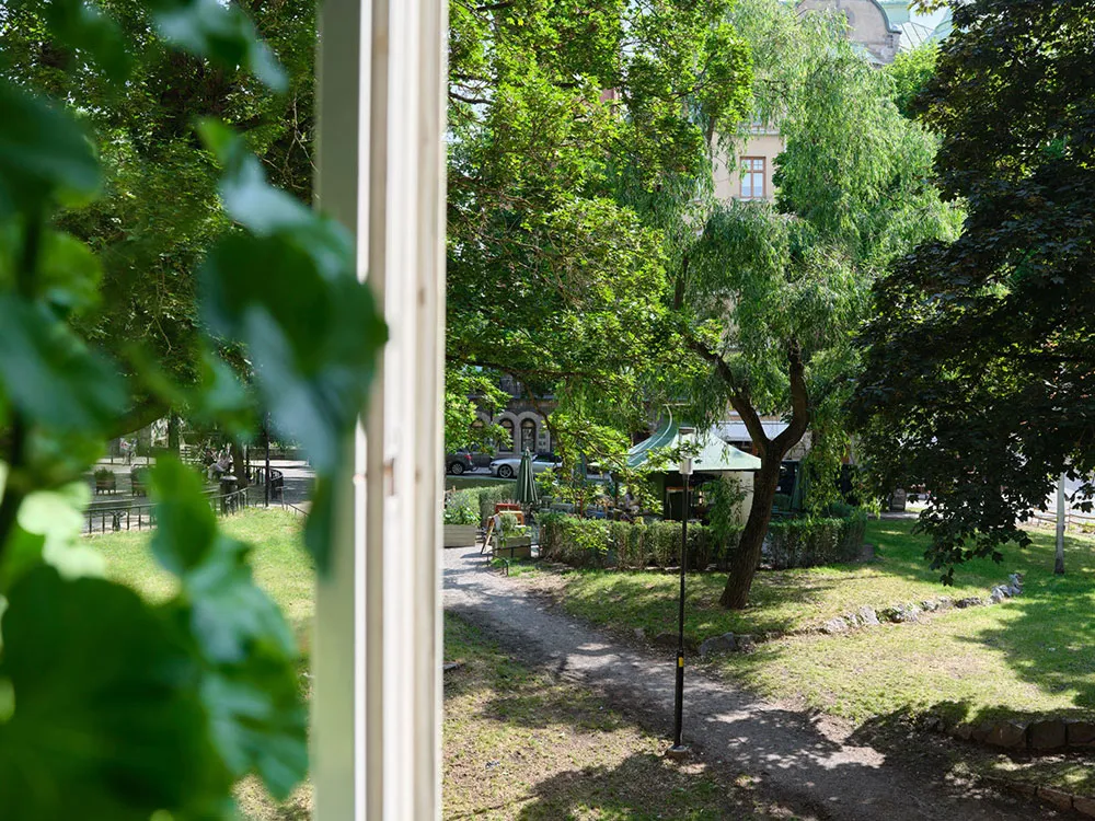 Parc vue par la fenêtre : un cadre cosy pour les intérieurs - Gallery image 2