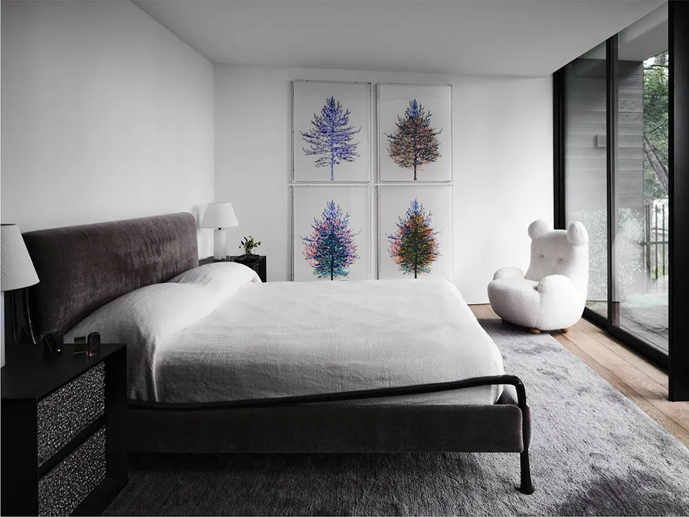 Современный дом из стекла и бетона, который сливается с природой - Gallery image 8