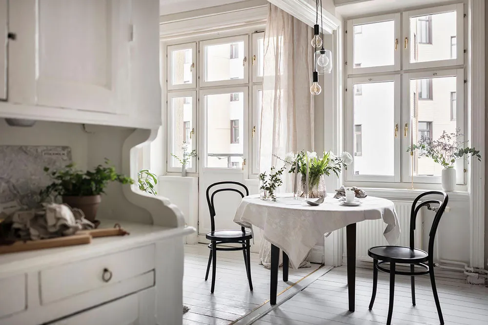 Маленькая шведская квартира с очаровательной спальней (53 кв. м) - Gallery image 18