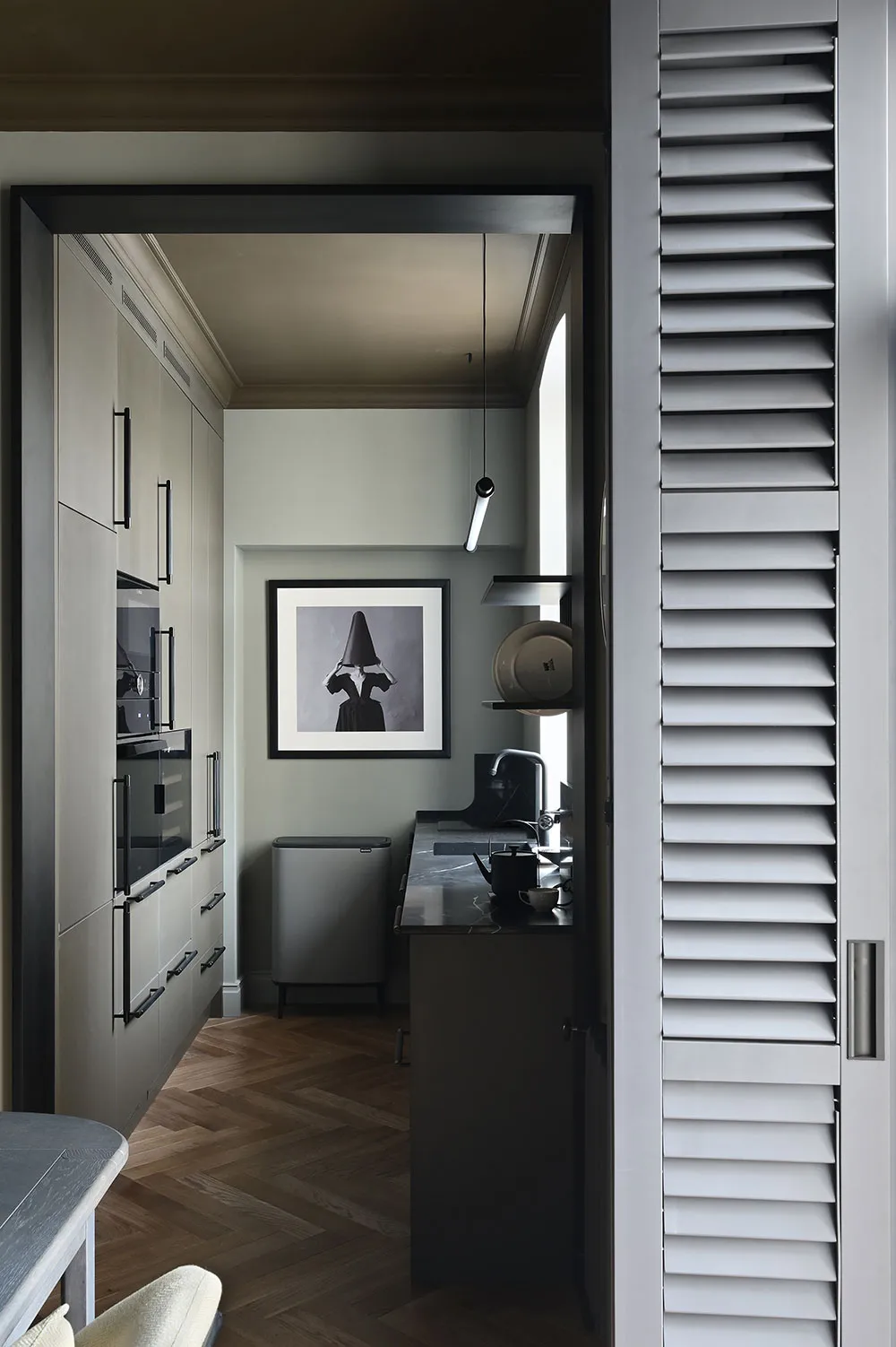 Estilo de interiores con persianas en Kiev según el proyecto de Olga Rusakova (70 m²) - Gallery image 5