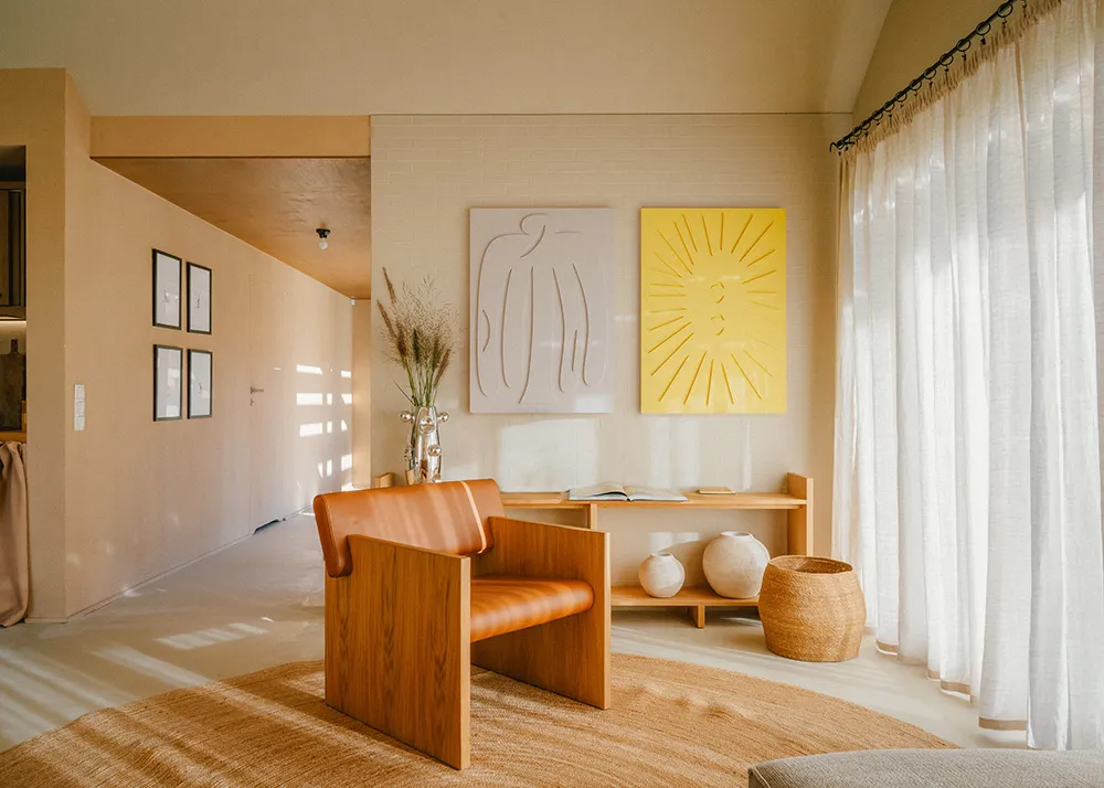 Залиті сонцем інтер'єри курортного котеджу в Польщі - Gallery image 3