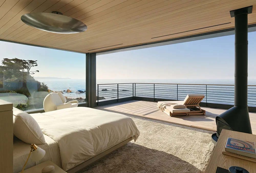 Warm modernes Interior am Ozeanufer in Kalifornien - Gallery image 18