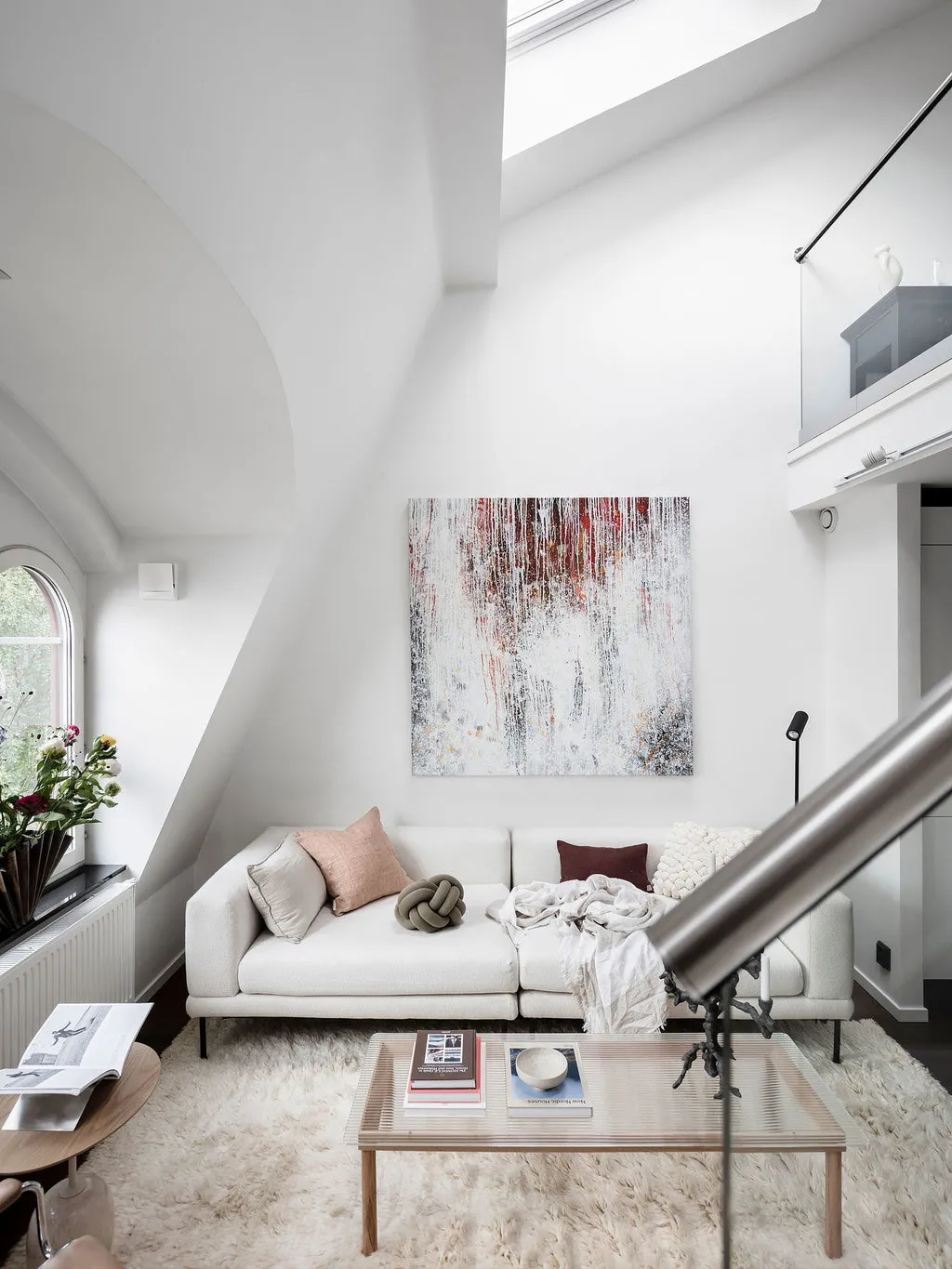 Biała mansarda z pięknym wnętrzem w Gotenborze (55 m²) - Gallery image 9