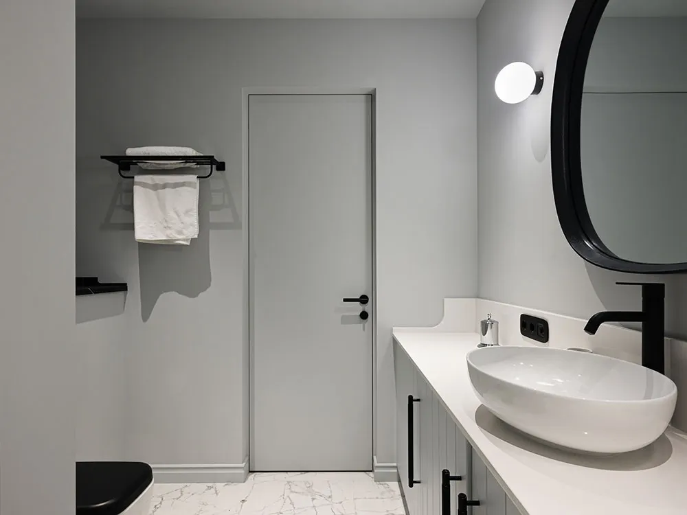 Estilo de interiores con persianas en Kiev según el proyecto de Olga Rusakova (70 m²) - Gallery image 16