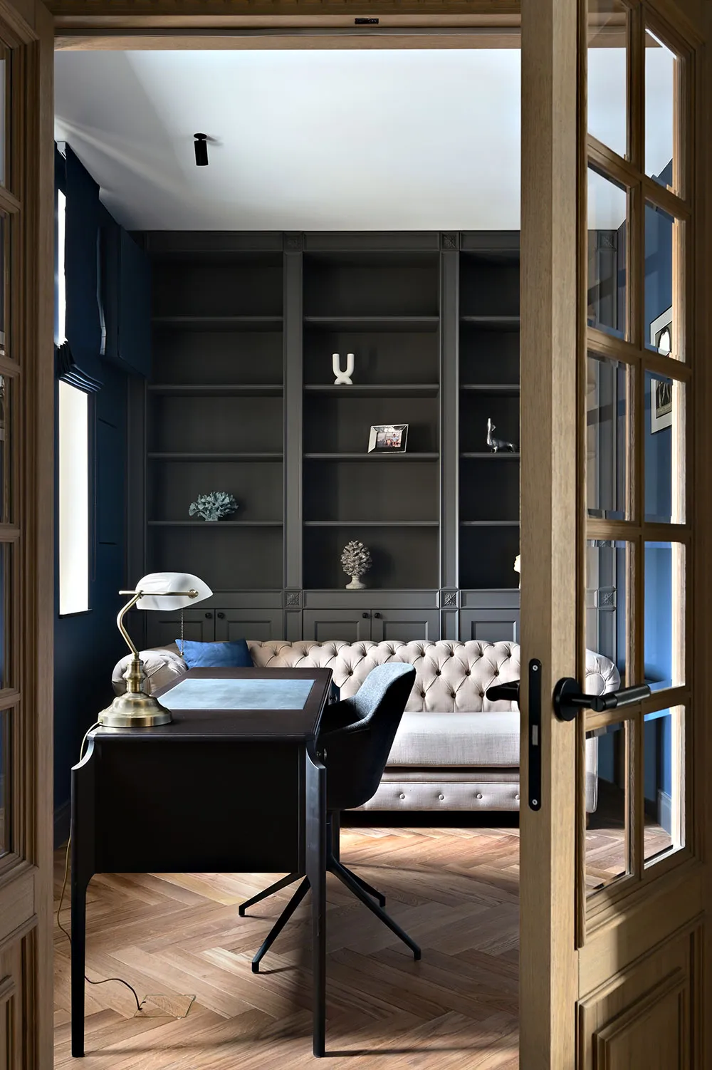 Estilo de interiores con persianas en Kiev según el proyecto de Olga Rusakova (70 m²) - Gallery image 9