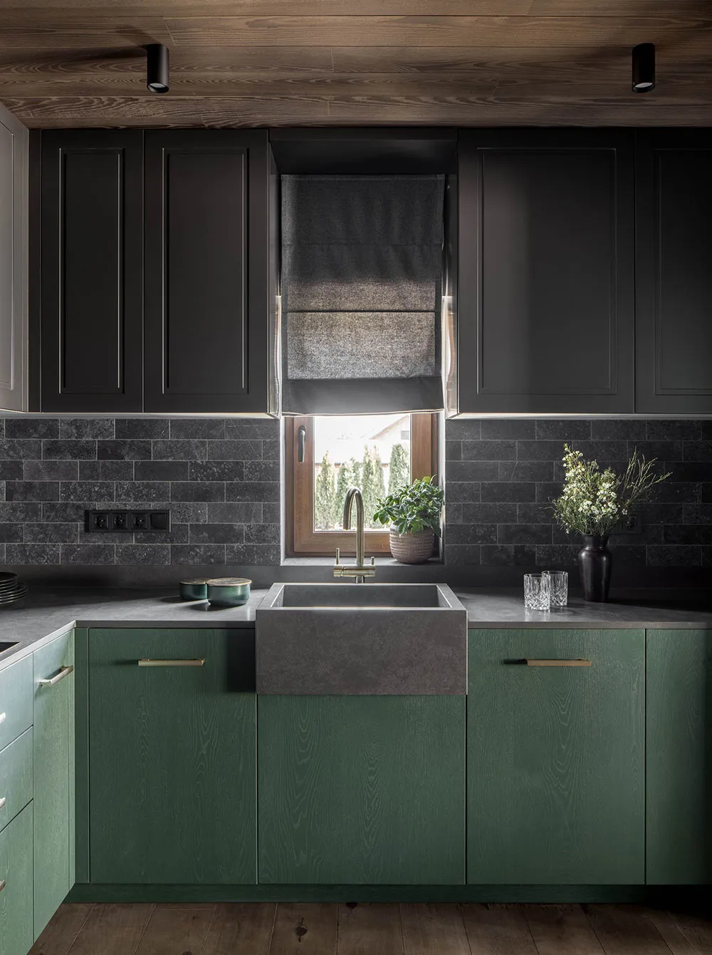 Modernes touches dans le design d'une maison en bois près de Kiev - Gallery image 3