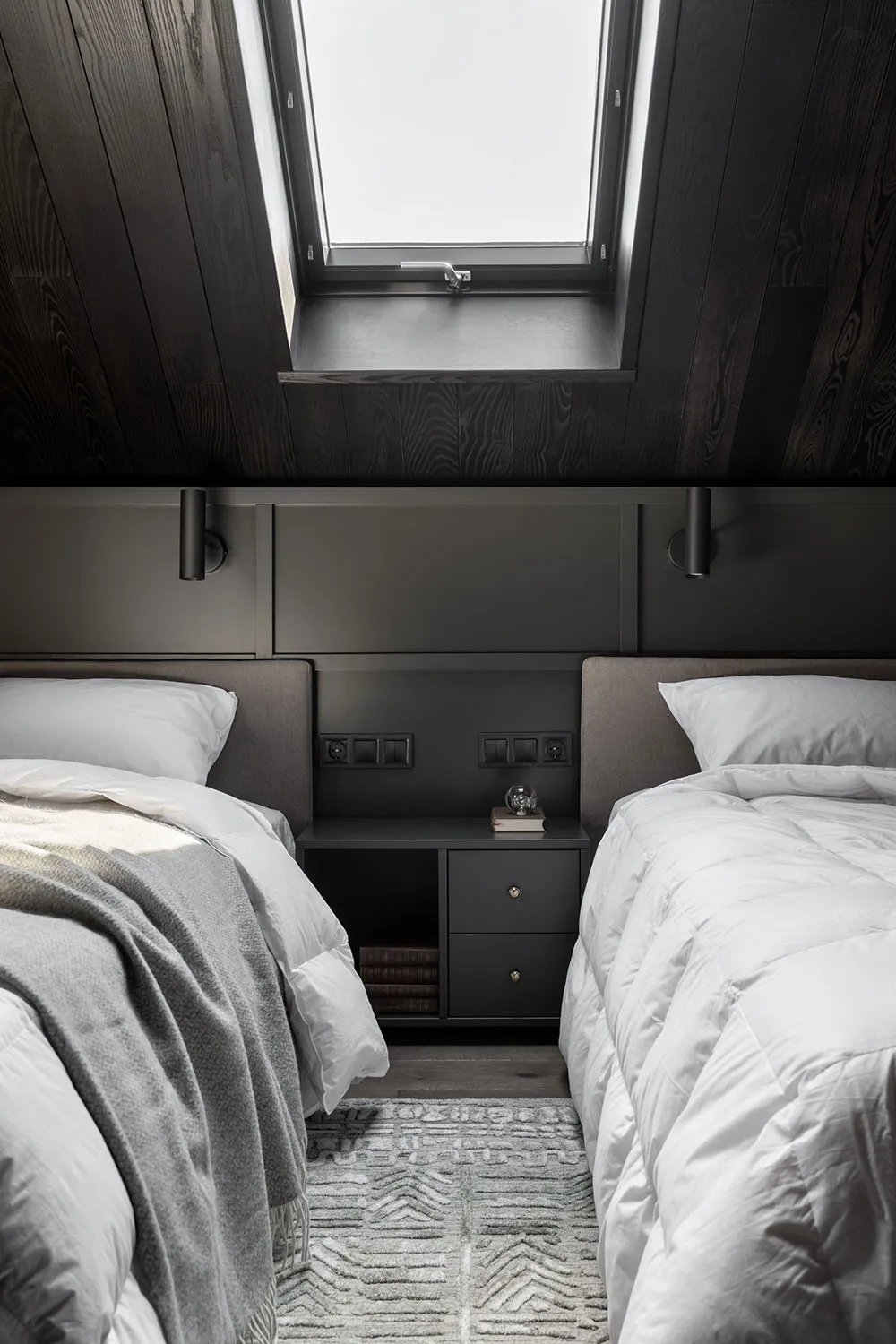 Modernes touches dans le design d'une maison en bois près de Kiev - Gallery image 12