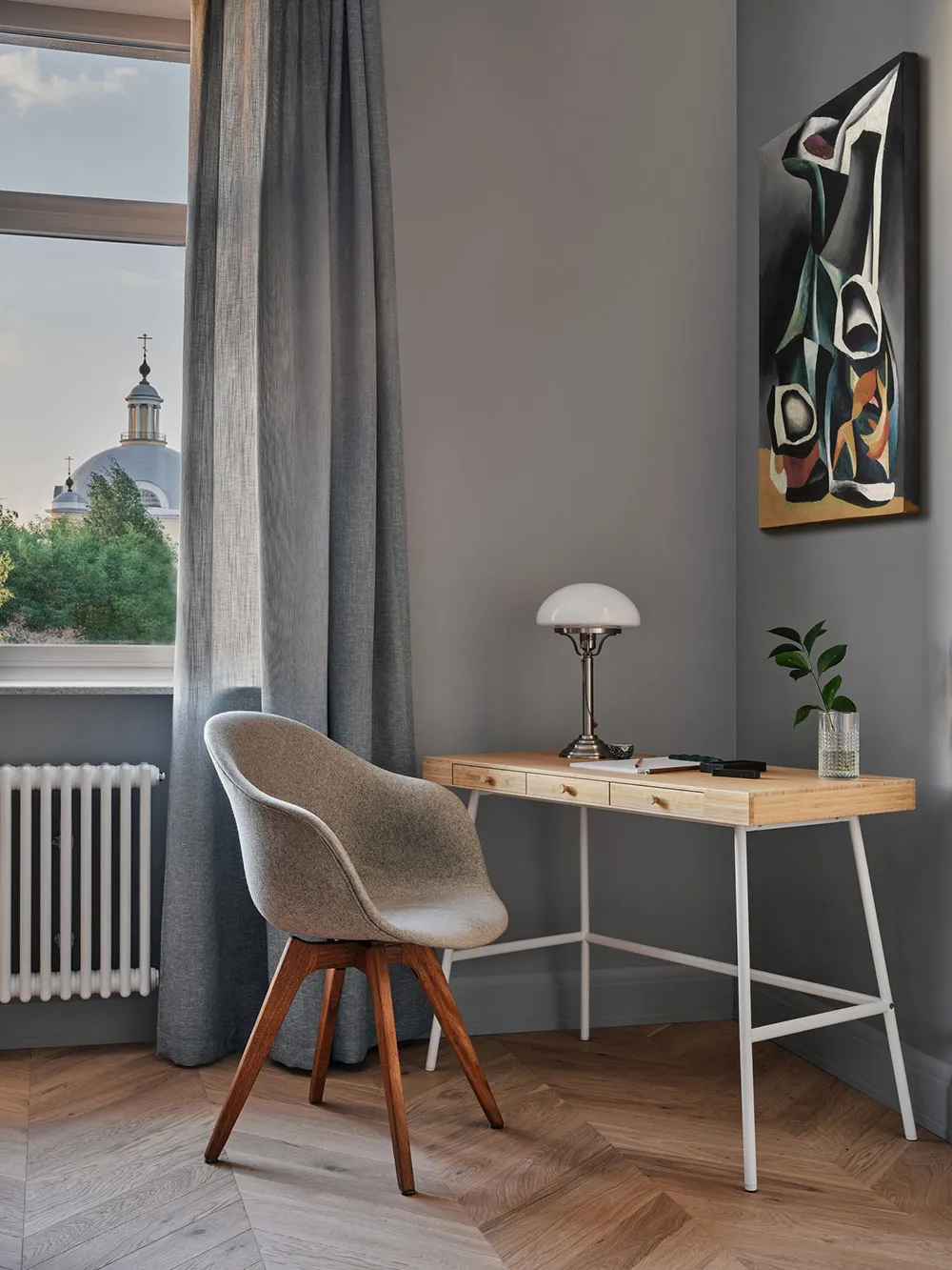 Modernisierte Wohnung im berühmten „Haus der Akademiiker“ in Moskau (80 qm) - 3