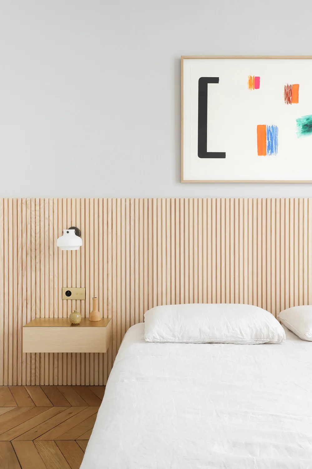 Apartamento parisino con espacio inusual y decoración moderna suave - Gallery image 13