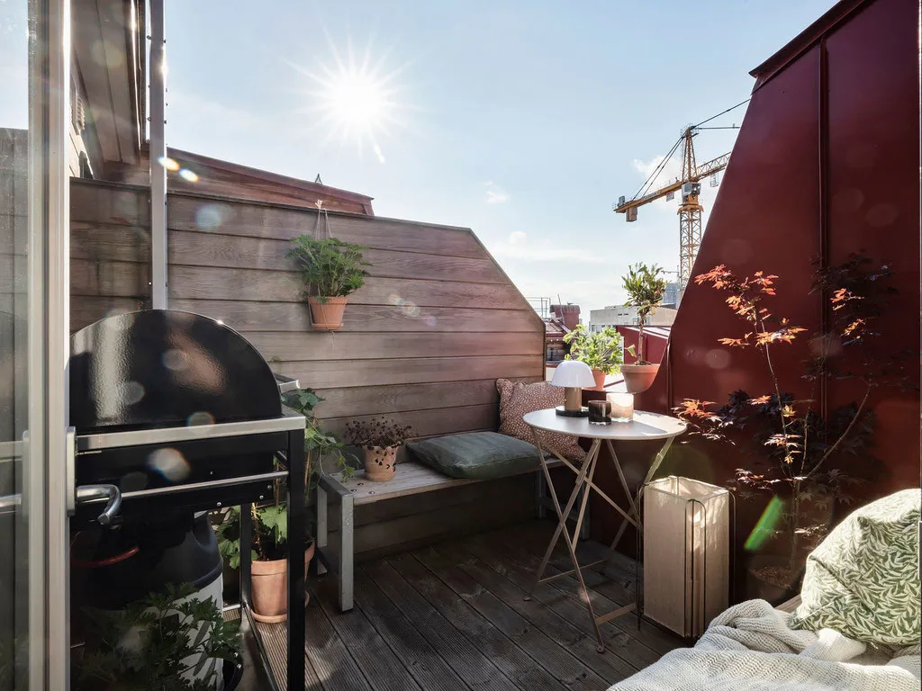 Biała mansarda z pięknym wnętrzem w Gotenborze (55 m²) - Gallery image 19