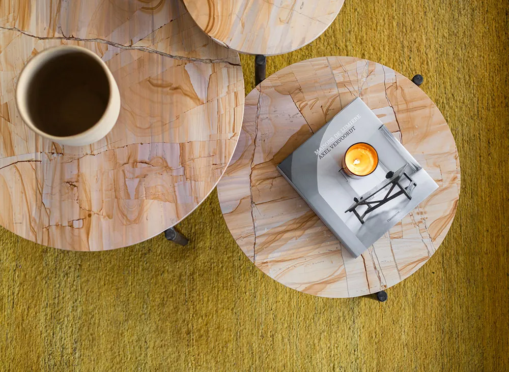 Columnas de concreto y diseño moderno acogedor: apartamento en Madrid - Gallery image 4