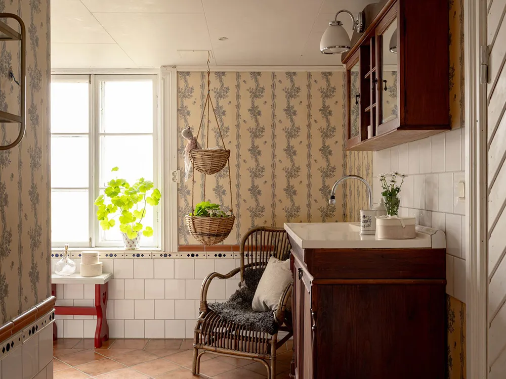 Traditionelle schwedische Villa mit herrlichen und eleganten Interieurs - Gallery image 38