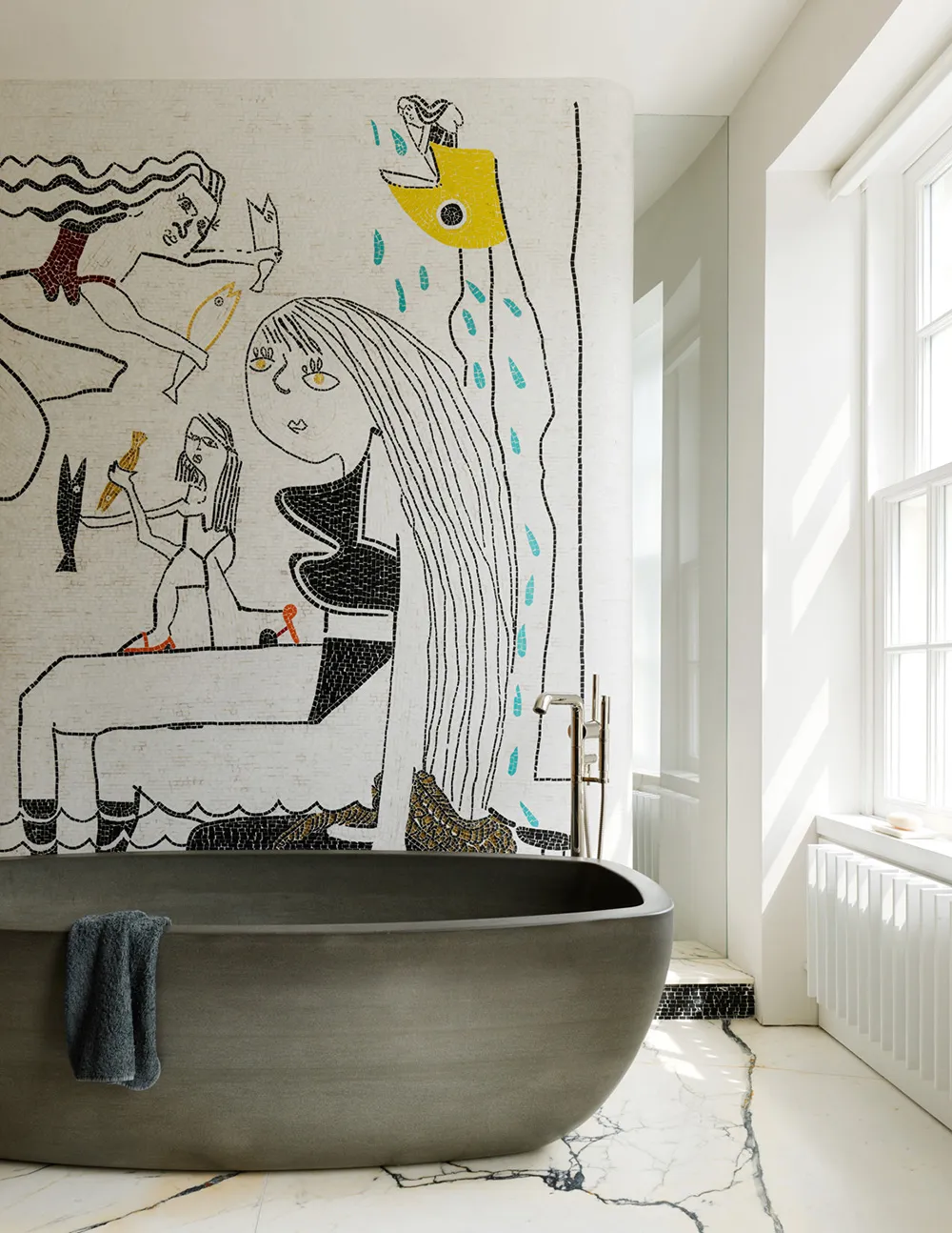 Mutiger Dekor im Design eines Hauses von Sammler in Brooklyn - Gallery image 9