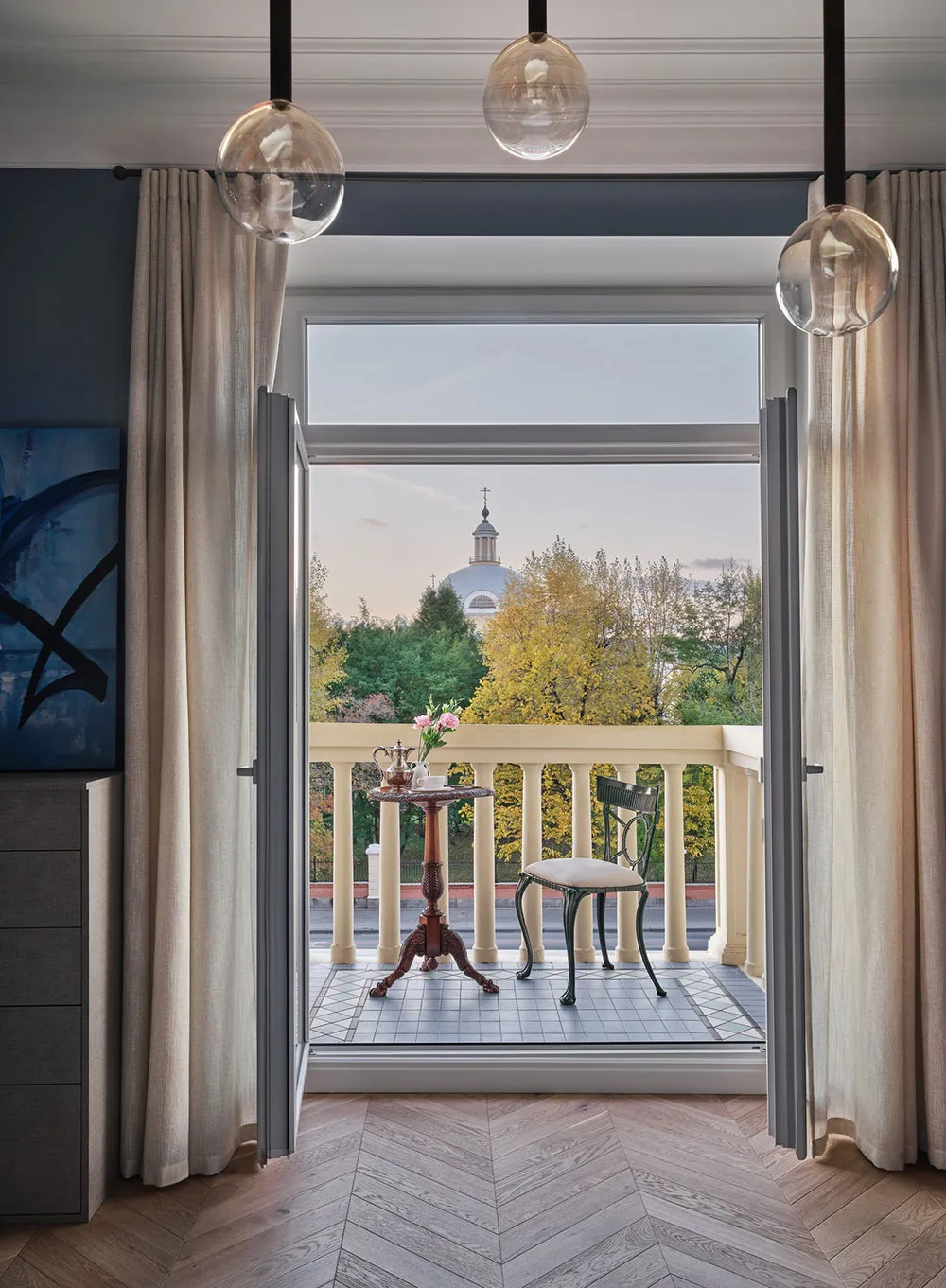 Modernisierte Wohnung im berühmten „Haus der Akademiiker“ in Moskau (80 qm) - 8
