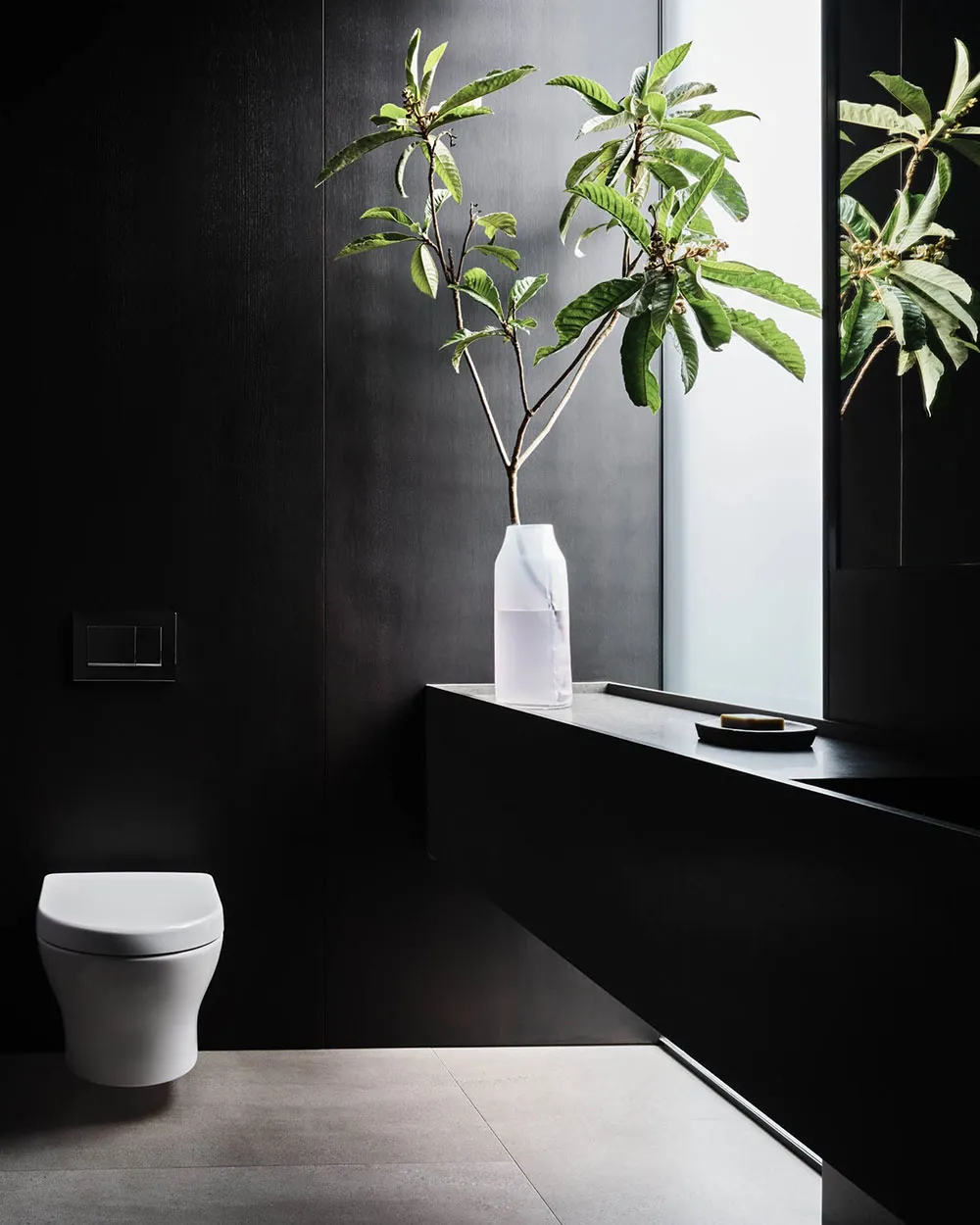 Современный дом из стекла и бетона, который сливается с природой - Gallery image 5