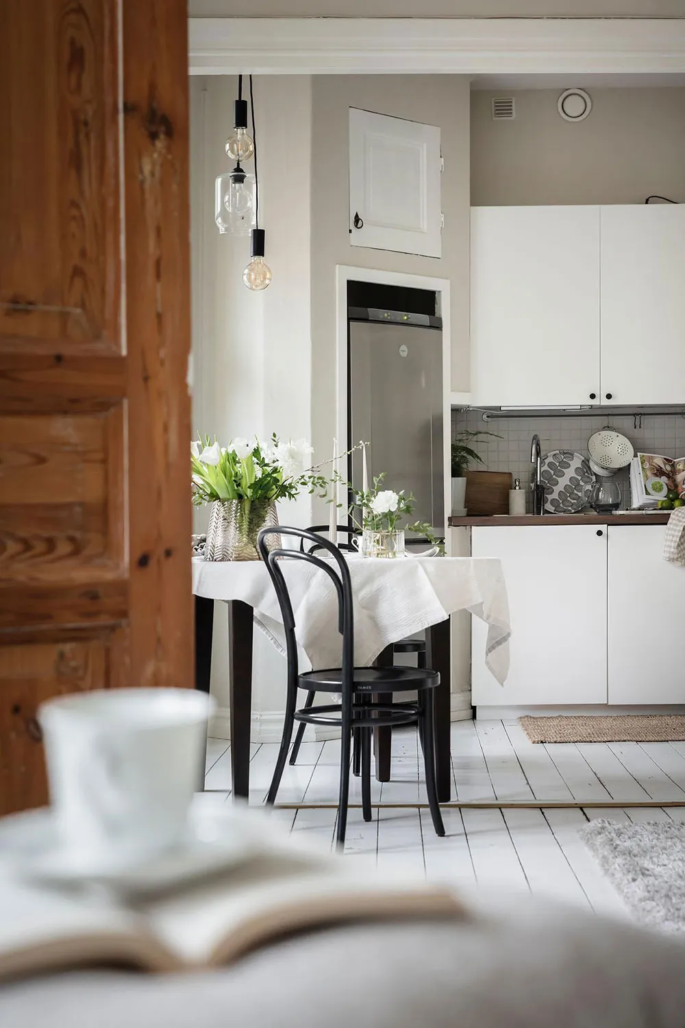 Маленькая шведская квартира с очаровательной спальней (53 кв. м) - Gallery image 9