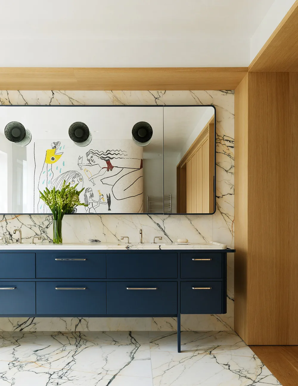 Mutiger Dekor im Design eines Hauses von Sammler in Brooklyn - Gallery image 10