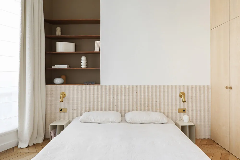 Apartamento parisino con espacio inusual y decoración moderna suave - Gallery image 7