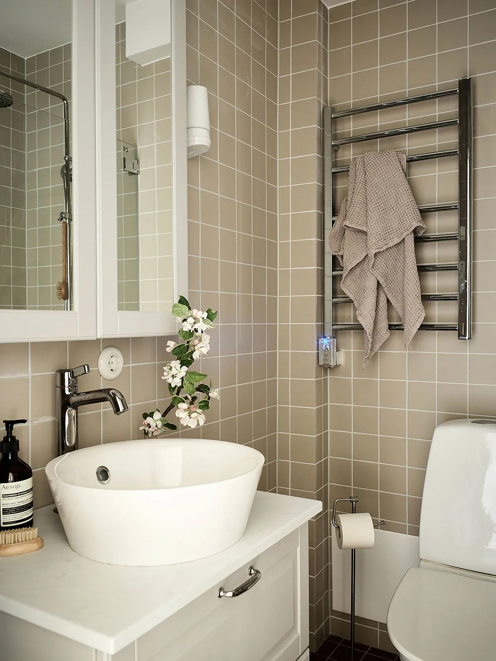 Уютный интерьер с обилием текстиля в Швеции (60 кв. м) - Gallery image 18