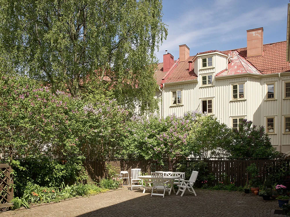 Уютный интерьер с обилием текстиля в Швеции (60 кв. м) - Gallery image 20