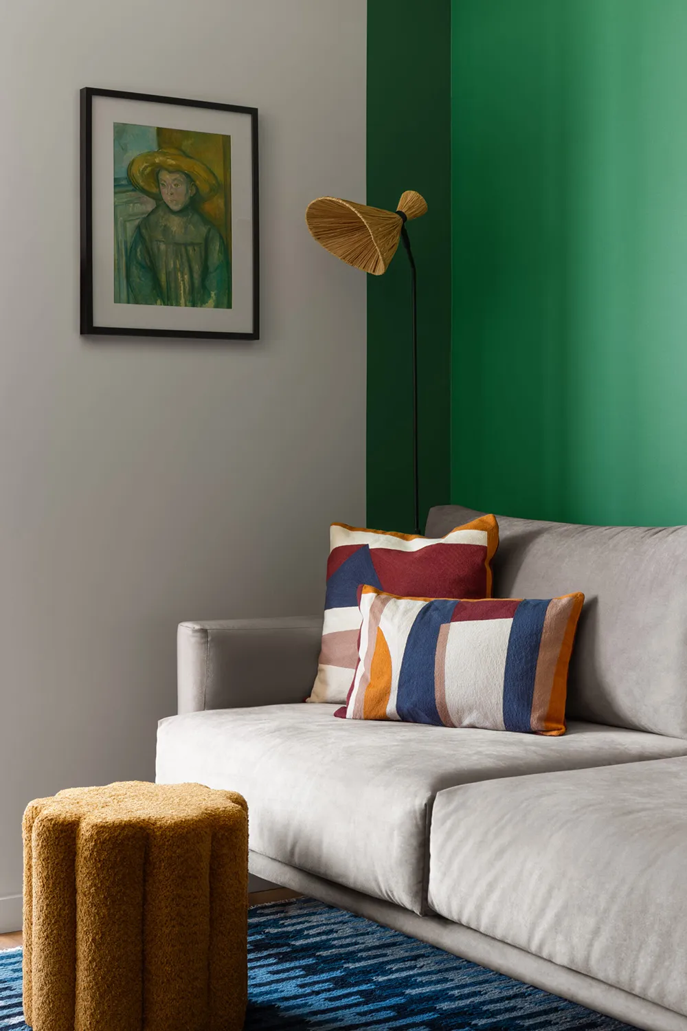 Colorful Design of a Small Apartment with Complex Layout in Almaty (45 sq. m) - Gallery image 1