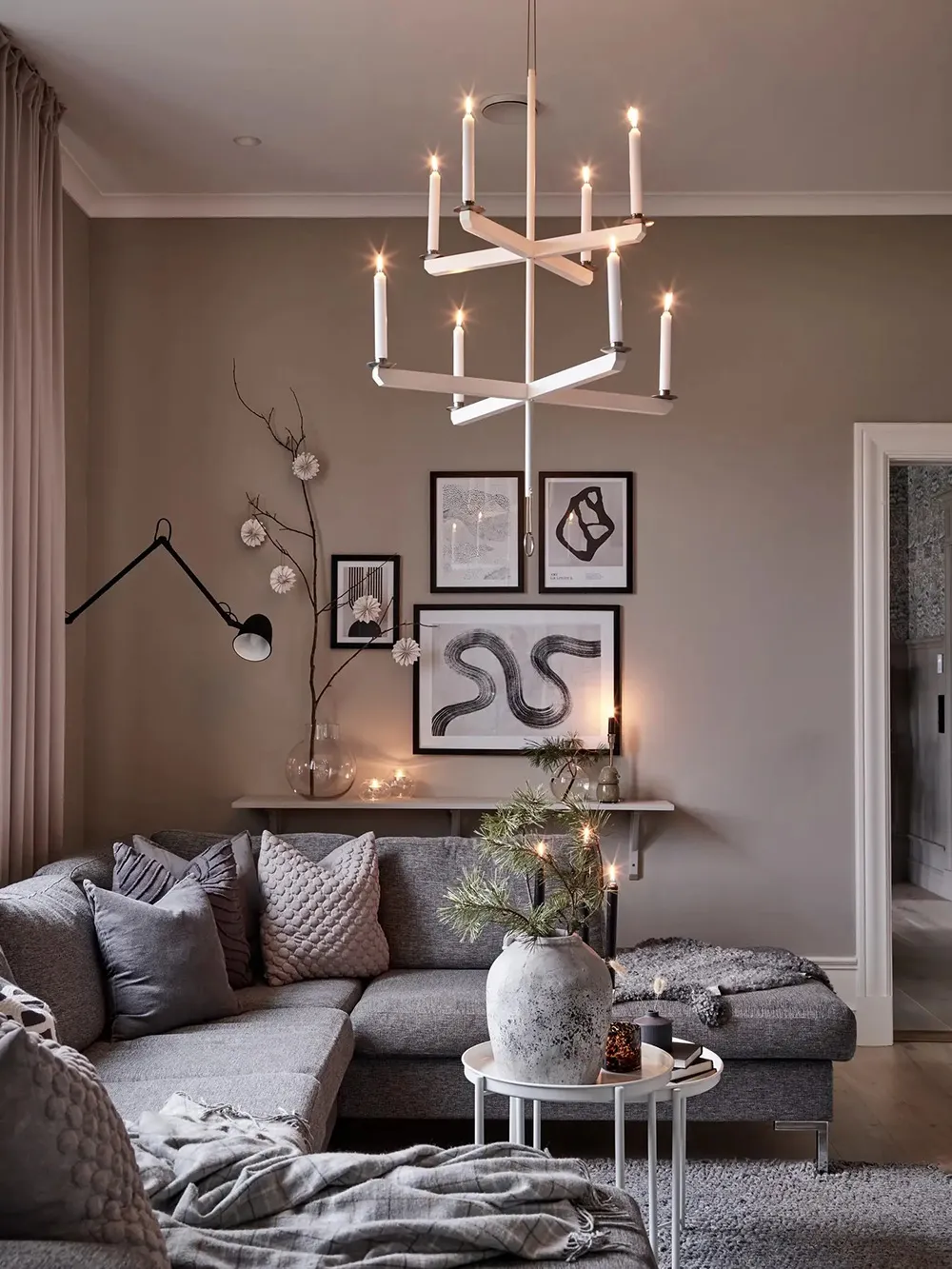 Элегантные современные интерьеры загородного коттеджа в Швеции - Gallery image 4