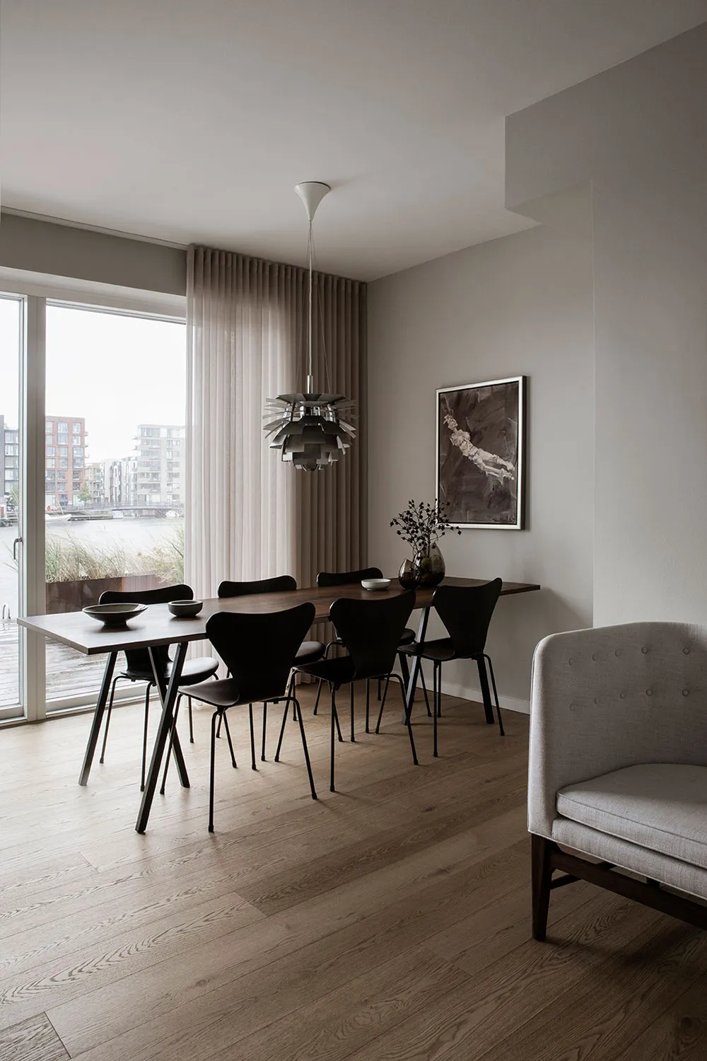 Stylischer minimalistischer Design eines Schwimmhauses in Kopenhagen - Gallery image 6