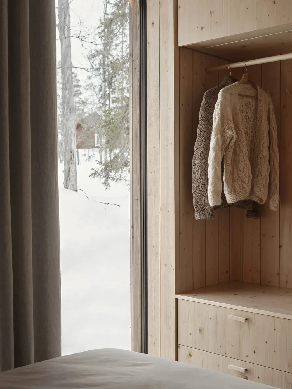 Деревянный минимализм в лесах Финляндии - Gallery image 17