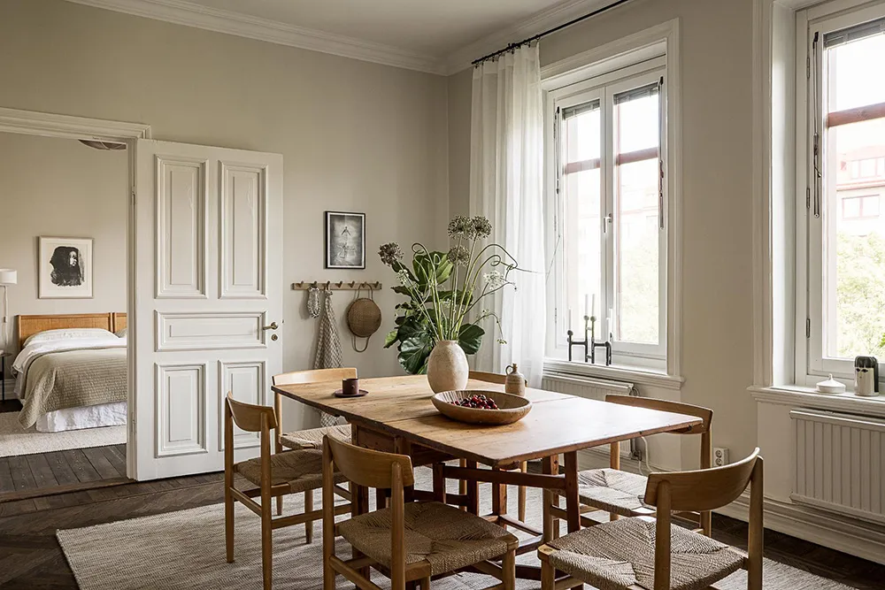 Ruhige Eleganz im Design einer schwedischen Wohnung (87 qm) - Gallery image 16