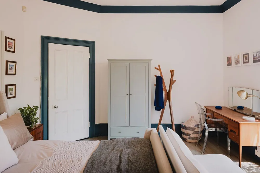 Frais tons de bleu dans le design d'un appartement victorien à Londres - Gallery image 13