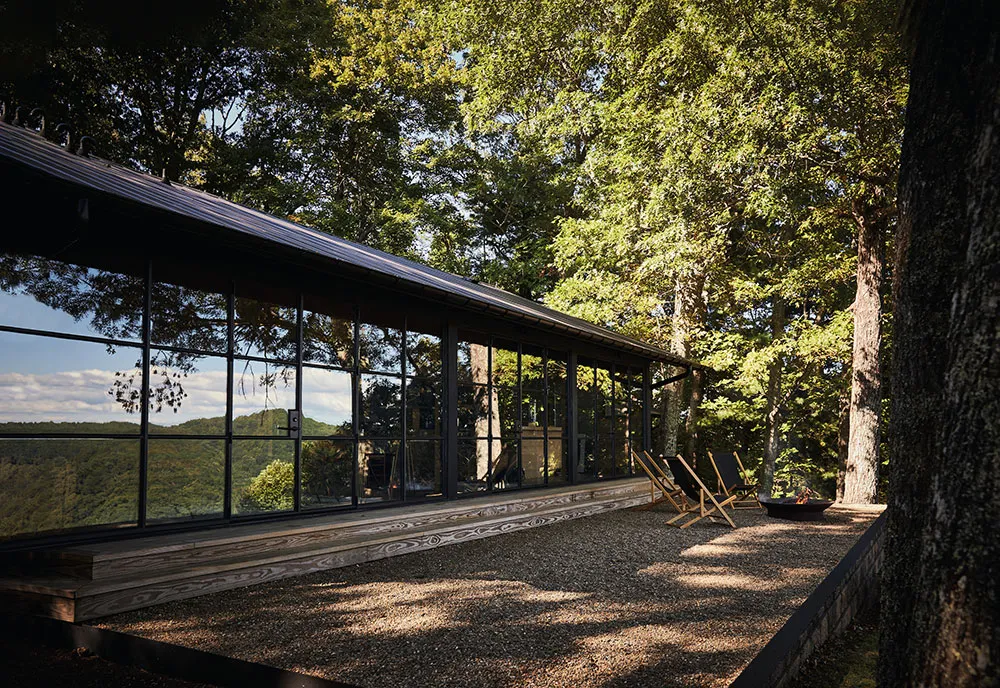 Un nid confortable et magnifique de designer dans les montagnes de la Caroline du Nord - Gallery image 14